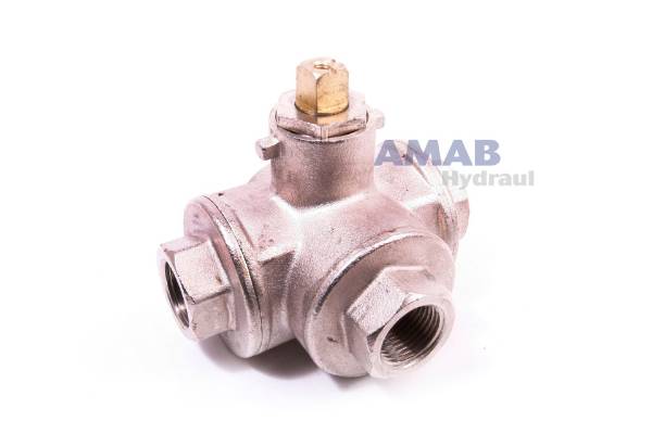 Bild på Kulventil 3-vägs 3/4  lågtr.