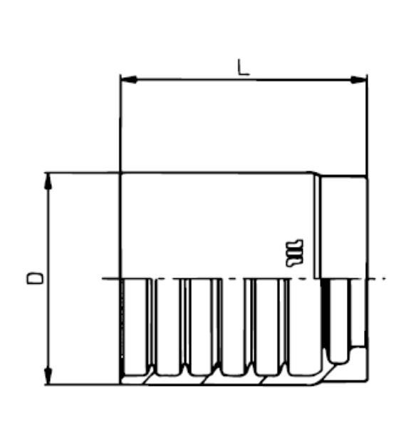 Bild på Presshylsa skalfri MF2000 5/8"