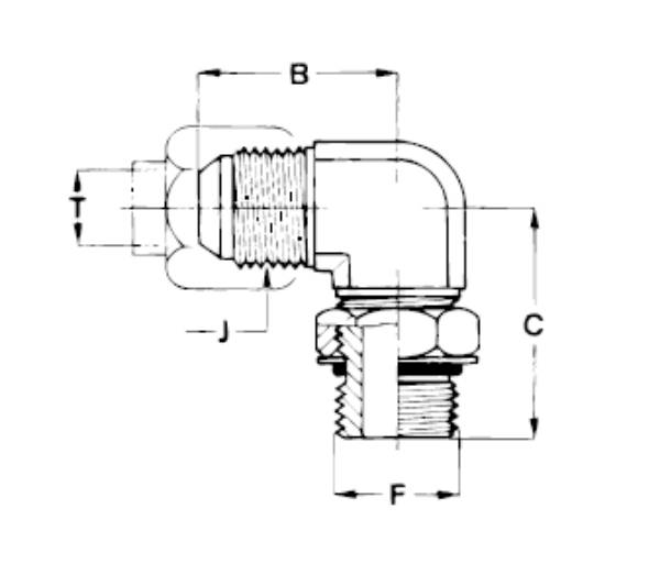 Bild på 90gr stb JIC 9/16-3/4UNF