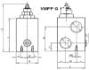 Bild på Tryckbegränsningsventil VMPP 1'' 50-400 BAR