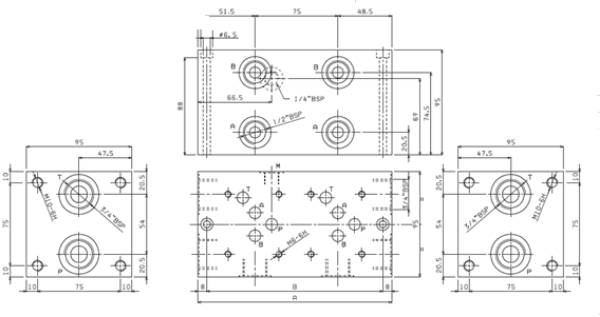 Bild på NG10 Mont.block BM.5.60/6
