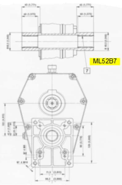 Bild på Trakt.växl. ML52/B-7-1-1/3,8