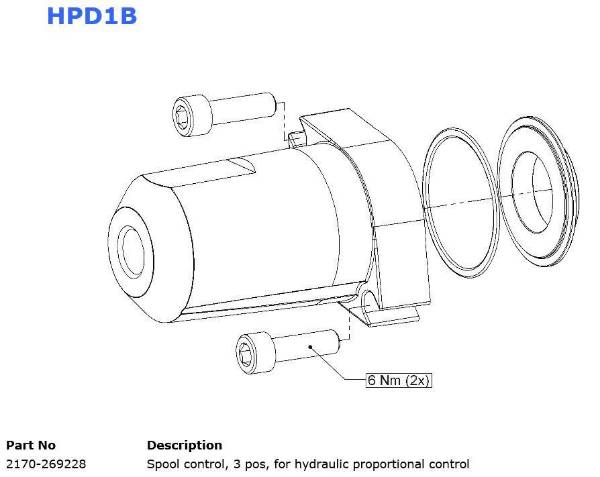 Bild på Kåpa RM 310 / RS 270/280 HPD1B