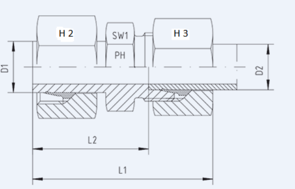 Bild på Koppling KOR 28/18 L/Sy